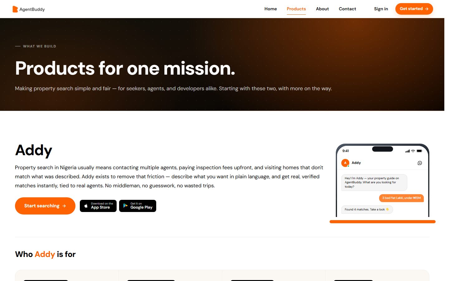 Product Website & Landing Page screenshot